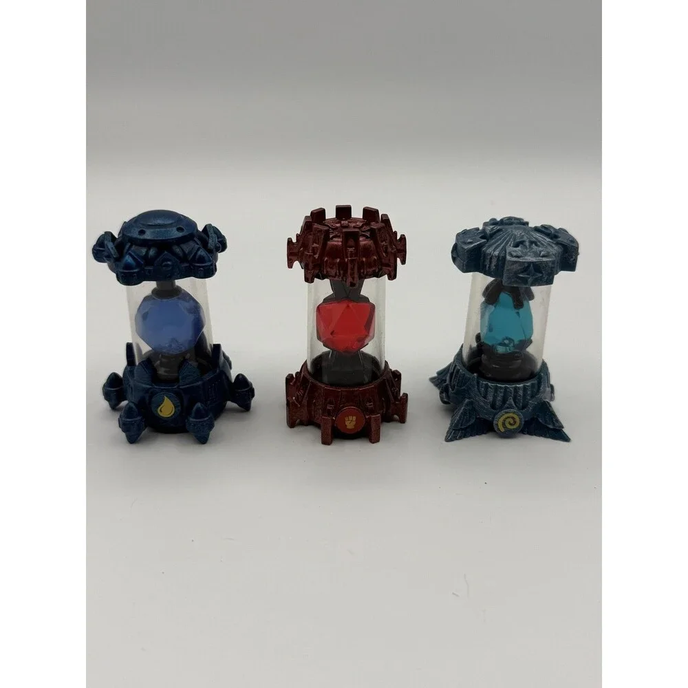 Skylanders Imaginators Creation Crystals Lot 3 Blue Red Teal Activision Toy